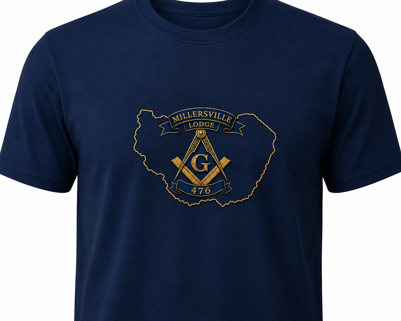 476 lodge with outline of Lancaster county